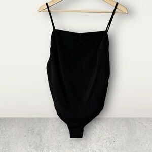 & other stories Chic Black Spaghetti Strap Bodysuit